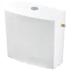Image de Wirquin 50717359 Réservoir d'eau pour wc Reviso bas en plastique avec kit de chasse d'eau complet économie d'eau, blanc en occasion ou reconditionné