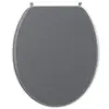 Image de Wirquin 20719739 Abattant WC Woody Bi Color Gris Anthracite et Gris Clair en occasion ou reconditionné