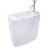 Image de Wirquin 50720090 Réservoir WC Iseo Plastique avec Lave-Mains Blanc en occasion ou reconditionné