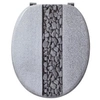 Image de Abattant Trendy Line Pierre - Bois compresse - Charniere inox