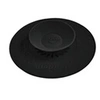 Image de Bouchon/filtre 2-en-1 Uppy 110 mm silicone noir pour évier lavabo baignoire