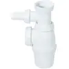 Image de Siphon réglable avec sortie machine à laver Wirquin blanc 40mm