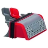 Image de Ensemble membrane Slim et filtre à cheveux pour bonde de douche - Coloris : rouge et gri