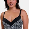 Image de Sans Complexe Bain Maillot de bain une pièce avec armatures Seychelles - Noir 100C
