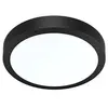 Image de Plafonnier rond ip65 (1800lm 5700k a++) noire -