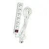 Image de Dio - Bloc multiprise + interrupteur 6x2P+T 3680 W - 4m