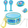 Image de - Set Musical Peppa Pig - 7 instruments - Rangement dans le tambour