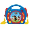 Image de Lecteur CD portable avec 2 microphones Pat Patrouille