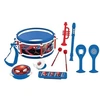 Image de - Set Musical Spider-Man - 7 Instruments - Rangement Dans Le Tambour