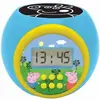 Image de Réveil projecteur fonction minuteur Lexibook Peppa Pig Bleu TU RL977PP