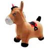 Image de Poney Sauteur Gonflable avec housse en peluche