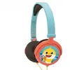 Image de BABY SHARK Casque stéréo filaire pliable pour enfants avec limitation de volume d'écoute -