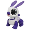 Image de Power Rabbit Mini - Robot lapin avec effets lumineux et sonores, contrôle par claquement de main, répétition