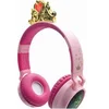Image de Casque lumineux pliable Bluetooth et filaire Princesses Disney avec limitation du volume