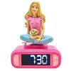 Image de Lexibook, Barbie Réveil Veilleuse, RL800BB | Sons et mélodies, écran LCD rétroéclairé, lumineux, snooze, Rose en occasion ou reconditionné