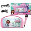 Image de Lexibook, Gabby et la Maison Magique, Enceinte Haut-Parleur sans Fil Lumineuse avec Micro, Son stéréo, Fonction karaoké, Ports USB et Carte SD, Batterie Rechargeable, Poignée de Transport, BTP585GDHZ en occasion ou reconditionné