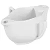 Image de Saucière gras et maigre tradition - - Blanc - Porcelaine