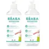 Image de BEABA Lot de 2 liquides vaisselle, Sans parfum, Origine naturelle et biodégradable, Made In France, 500 ml