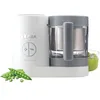 Image de BÉABA, Babycook Néo, Robot Bébé 6 en 1, Made in France, White Silver | Mixeur-Cuiseur, Bol en Verre et Cuve Inox, Diversification alimentaire, Petits pots bébé maison, Cuisson Vapeur Douce Rapide en occasion ou reconditionné