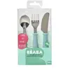 Image de Set 3 couverts inox Bleu