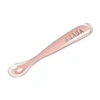Image de Cuillère 1er âge silicone Vieux rose