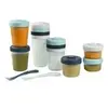 Image de Pack premiers repas (12 portions + 2 cuillères) Bleu/Gris