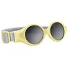 Image de Béaba, Lunettes de soleil pour bébé 0-9 mois, Protection 100% UV - CAT 4, Protection Latérale, Confort Optimal, Bandeau élastique ajustable, Jaune pastel en occasion ou reconditionné
