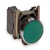 Image de Bouton-poussoir de commande Harmony XB4 - affleurant - 1F - Ø22 - vert