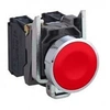 Image de Bouton-poussoir de commande Harmony XB4 - affleurant - 1F - Ø22 - rouge