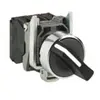 Image de Bouton de commande Harmony XB4 - tournant - 2F - 3P - Ø22 - noir
