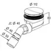 Image de Bonde douche Turboflow TB90