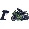 Image de Moto Avec Conducteur Radiocommandee 1:10 Pour Enfant
