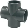 Image de Croix PVC pression 90° femelle Ø 50 mm -