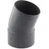 Image de Coude PVC NF mâle/femelle à 20° 100mm à coller gris Fitt