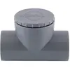 Image de Clapet anti-retour PVC 40mm à coller gris Fitt