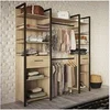 Image de Dressing ouvert avec étagères et tiroirs bois clair - DR119