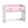 Image de Bureau 1 tiroir Anastasia rose et blanc