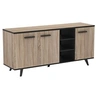 Image de Buffet bas Bruce 3 portes 3 niches