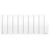 Image de Radiateur électrique connecté IPALA bas 1000W blanc - inertie fluide