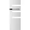 Image de Sèche-serviette connecté mât à gauche SERENIS 1750W blanc - - 850512