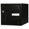Image de Boîte aux lettres normalisée 2 portes extérieur acier noir mat