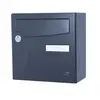 Image de Boîte aux lettres compacte 1 porte extérieur acier anthracite mat