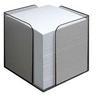 Image de QUOVADIS BOITIER FUME+BLOC CUBE BLANC