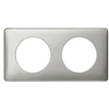 Image de LEGRAND - Celiane plaque 2 postes aluminium snake