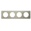 Image de LEGRAND - Celiane plaque 4 postes argile