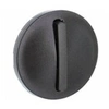 Image de Enjoliveur Céliane graphite pour poussoir et va-et-vient Soft 10AX - doigt étroit