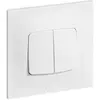 Image de Double va-et-vient 1 poste Neptune Blanc Legrand