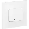 Image de Poussoir lumineux 1 poste Neptune Blanc Legrand