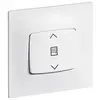 Image de - Interrupteur pour volets roulants complet - Neptune - blanc