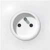 Image de Prise de courant simple 2p+t 16a complet neptune - blanc